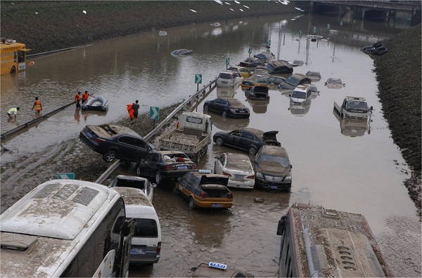 Novedades sobre las inundaciones en Pekín